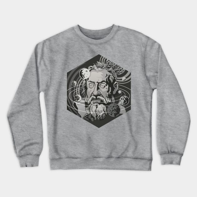 Galileo Crewneck Sweatshirt by dv8sheepn